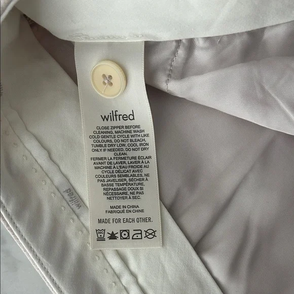 Aritzia Light Pink Tailored Trousers - Picture 3 of 5